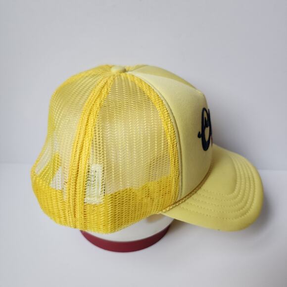Coors Banquet American Needle Trucker Hat Yellow Snapback Mesh Foam Excellent - Picture 2 of 10